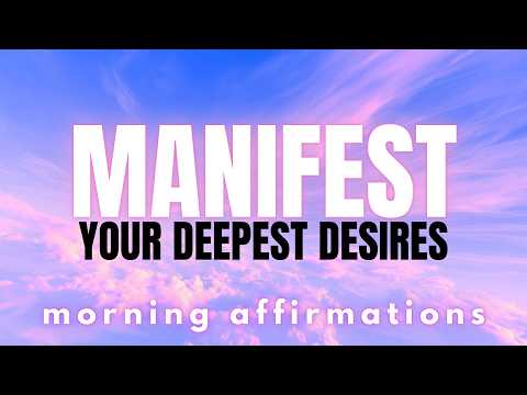 5 Minute Miracle Morning Affirmations | MANIFEST YOUR DEEPEST DESIRES