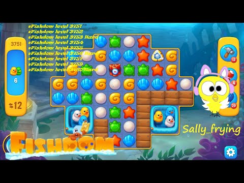 Fishdom level 3751 to 3760