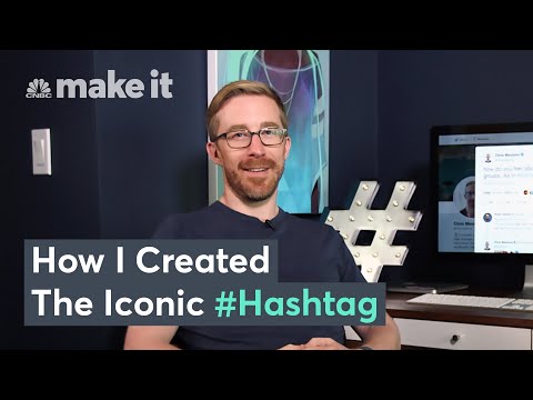 I Invented The Iconic Hashtag