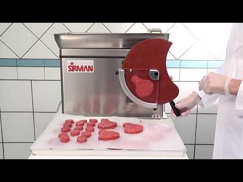 Burger Press SIRMAN   Hamburgatrice Format M   Patty press   Burger former