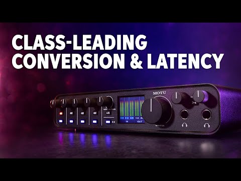 MOTU M6 Audio Interface Demo