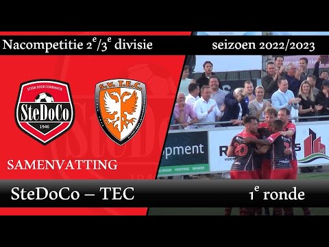 Samenvatting SteDoCo - TEC (07/06/23, nacompetitie, 1e ronde)