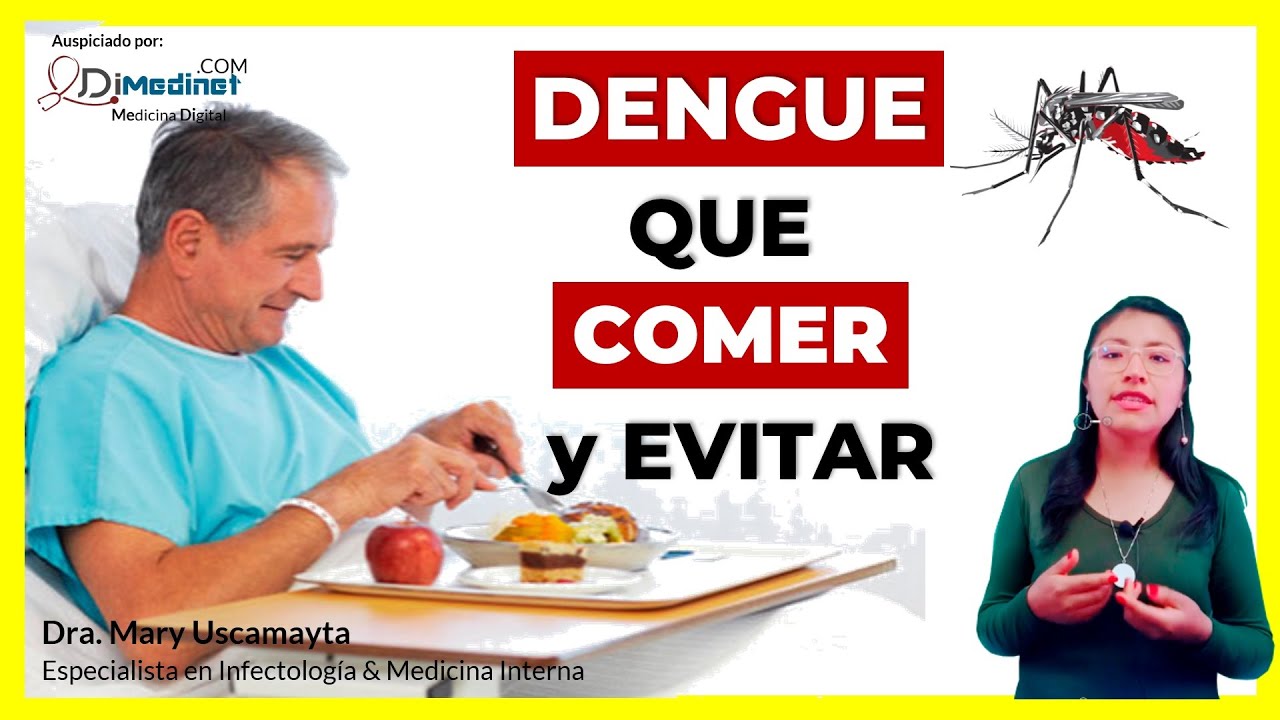 🟢 ¡ALIMENTA TU CUERPO PARA COMBATIR EL DENGUE! ▶ Dra. Mary Uscamayta 👩‍⚕️