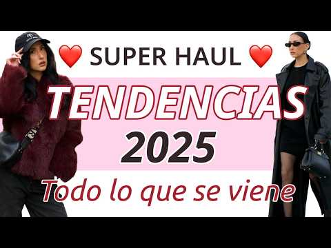 HAUL FASHION TRENDS 2024 2025 – All the new things coming + EXAMPLE LOOKS