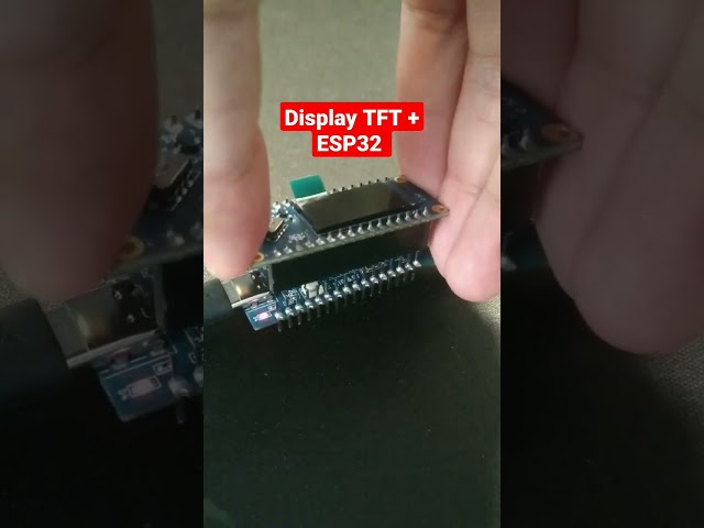 Vídeo relacionado con APKLVSR ESP Display Módulo WiFi Bluetooth 3.2" 240 * 320 TFT Módulo ESP-2432S032C-I Pantalla táctil capacitiva con interfaz USB C para Arduino IDE