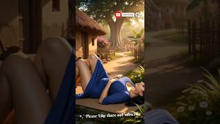 Golden Morning Glow – AI Model in a Peaceful Relax Mood 🌅💫 #sunrise #ailifestyle #relaxingrainsounds