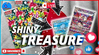 JAPANISE SHINY TREASURE EX | opening 🤯 #pokemon TCG EN VIVO 🔴