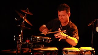 Armin HEISLITZ Percussion-Solo, with Anke Keitel & Band