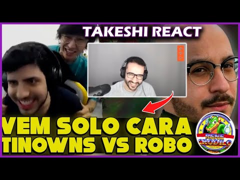 TAKESHI REACT RENECRODILO ROBO VS TINOWNS NO BOOTCAMP, REVOLTA CARECA CONFIRMED, KENNZY SALVE DO NOC