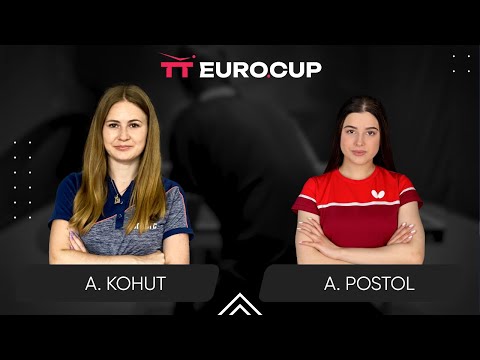 09:30 Alina Kohut -   Anastasiia Postol 10.10.2024 | TT Euro.Cup Final Women Master.
