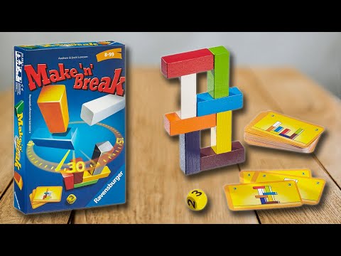 MAKE 'N' BREAK - Spielregeln TV (Spielanleitung Deutsch) - RAVENSBURGER SPIELE MITBRINGSPIEL
