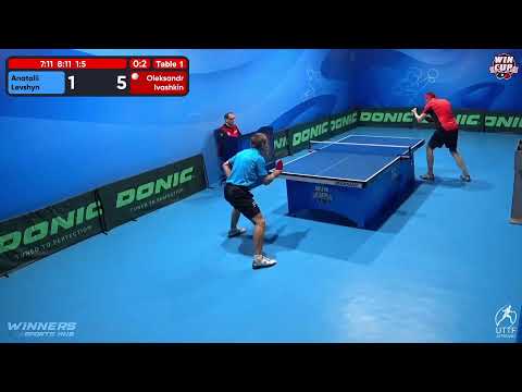 09:00 Anatolii Levshyn 0-3 Oleksandr Ivashkin West 1 WIN CUP 27.11.2022 | TABLE TENNIS WINCUP