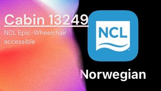 Wheelchair Accessible Cabin 13249 NCL EPIC