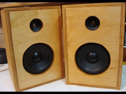 DIY How To Make Homemade Speakers ♪