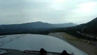 preview picture of video 'Take Off Dease Lake BC Rwy 20 Cockpit View'