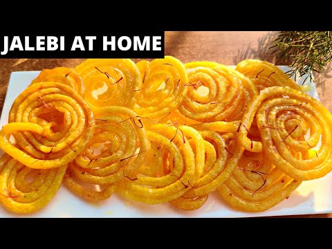 Jalebi at Home | Make Crispy Crunchy & Juicy Jalebi at Home | Indian Street Food