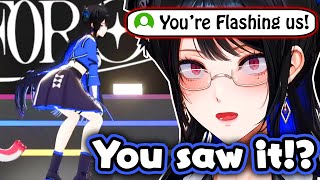 Nerissa Accidentally Flipped Her Skirt On Stage with Raora at HoloAllForOne Concert