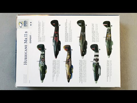 ARMA HOBBY's 1/72 Hawker Hurricane Mk. IIc  Expert Set 70042 (Full Build)