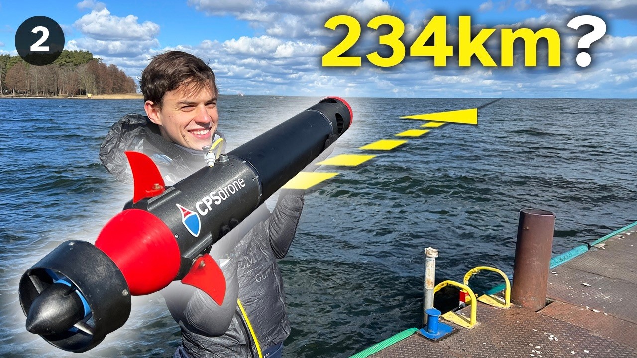 My DIY Autonomous Sub Swims As Far As Possible