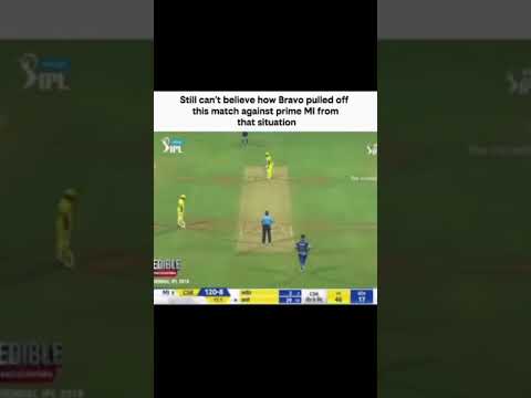 46 needed off 17… and Bravo said “watch this” 😮🔥Pure CSK dominance at Chepauk! #csk #bravo #msdhoni