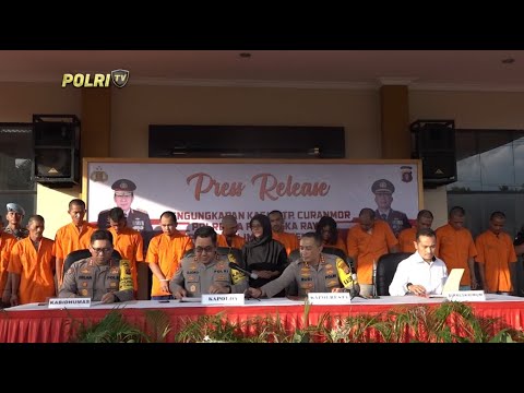 PRESISI UPDATE: POLDA KALTENG UNGKAP 22 KASUS CURANMOR 19/03/2024 19.00 (1/2)