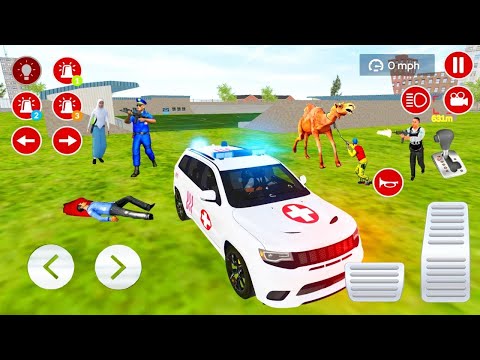 American Ambulance Emergency Simulator 2021 #16- Emergency Van Rescue Drive Games - Android Gameplay