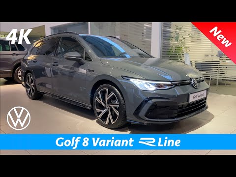 Volkswagen Golf 8 Variant R Line 2021 - FIRST Look in 4K | Exterior - Interior