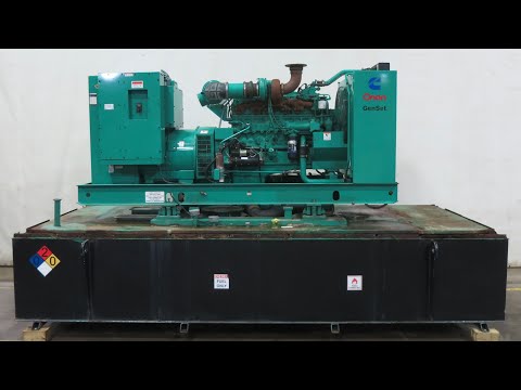 Cummins 350DFCC 350 kW diesel generator.  Cummins NTA-855-G3 engine, 889 Hrs, Yr 1999 - CSDG # 4702