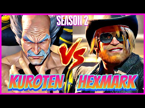 Tekken 8 v2.02 🔥 Kuroten (Heihachi) vs Hexmark (Paul) 🔥 High Level Gameplay