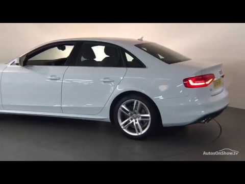 OY64BVV AUDI A4 TDI S LINE WHITE 2014, Derby Audi