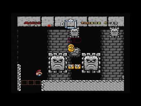 Super Ping World   -Thwomp Level (autoscroller omitted)