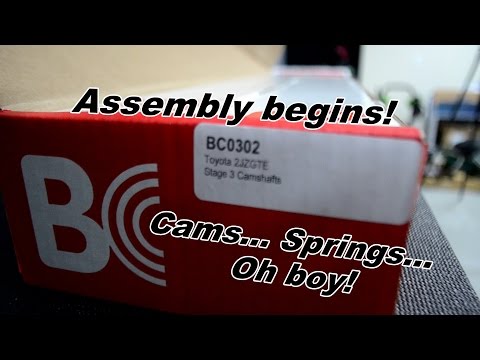 Supra Build Series-9 Brian Crower Cams & Head Assembly