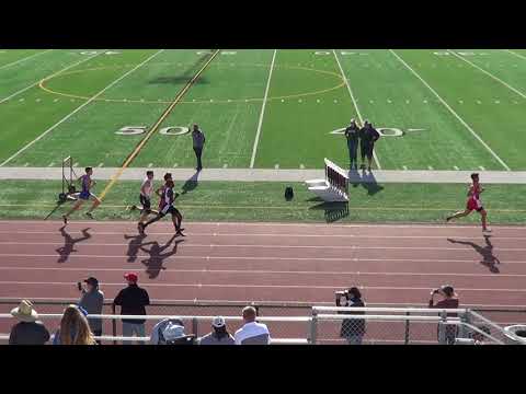 FSB 800m Heat 2 at Sunset League Prelims 4-27-18 - Los Alamitos Boys