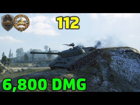 World Of Tanks | 112 - 6800 Damage - 6 Kills