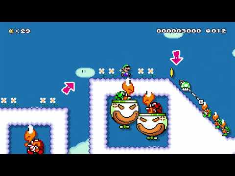 Koopa's Paradise [20s] by sharknado★ - Super Mario Maker 2 - No Commentary 1bz