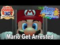 Mario Get Arrested Goes To Court Cutscene Super Mario Sunshine 3D All Stars
