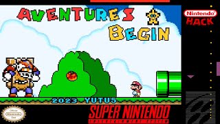 Aventures Begin - Hack of Super Mario World [SNES] Demo v1.2