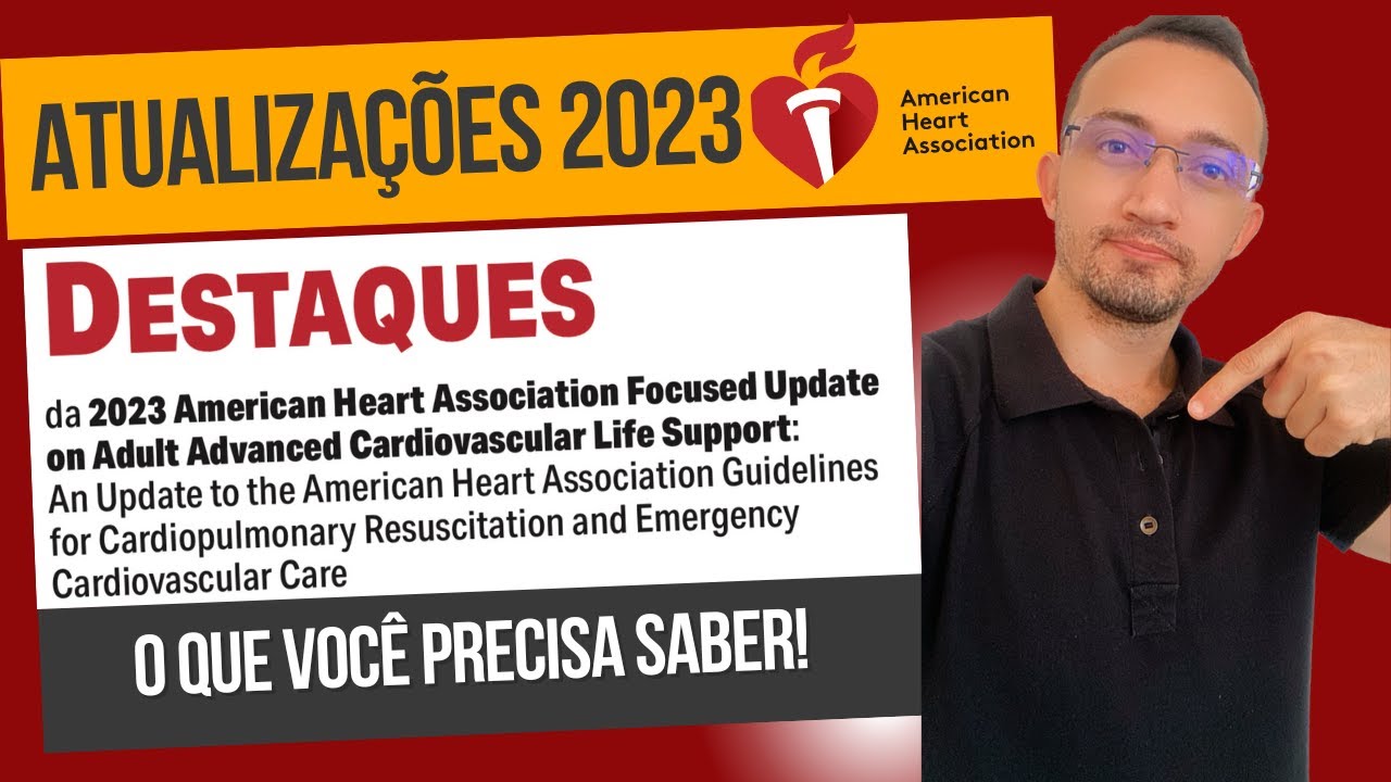 Atualizações American Heart Association (AHA) 2023 - Prof. Jonh Morais