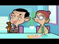 Coffee Rivalry Leads To Chaotic Cat Show Win Mr Bean Animated