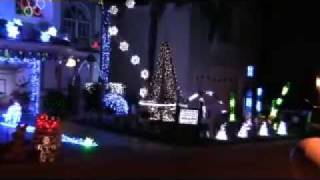 60,000 Christmas LED Lights  Emerson Lake & Palmer Nutrocker