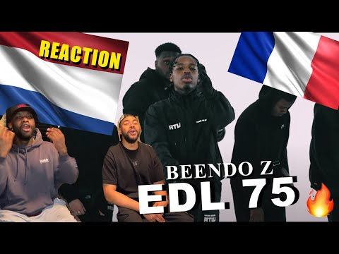 🇳🇱DUTCH REACTION TO FRENCH RAP🔥 BEENDO Z - EDL 75