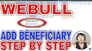 ✅ How To Add Beneficiary To WeBull Account 🔴