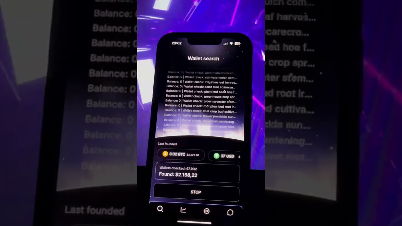 Crypto App Lost Mining Ai Wallet Finder #solana #btc #solana
