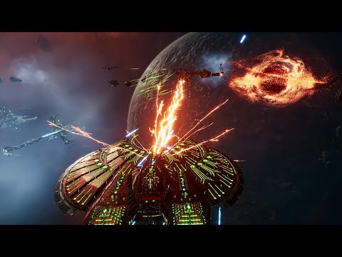 Skalgrim Mod - Anubis - Necrons vs Adeptus Mechanicus - Battlefleet Gothic Armada 2
