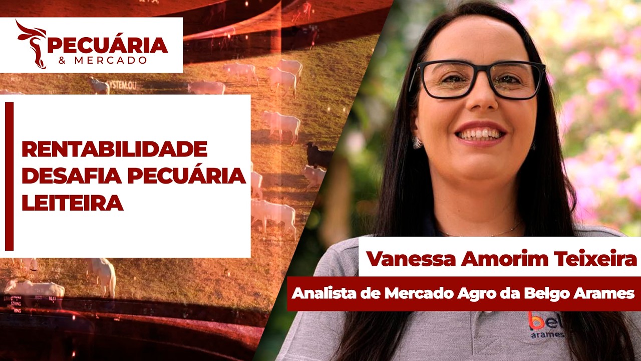 A rentabilidade da atividade leiteira depende cada vez mais da eficiência produtiva, alerta...