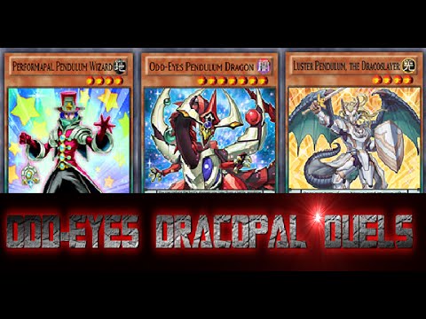 Yugioh DN Duels Odd-eyes Dracopal testing (with the deck profile)