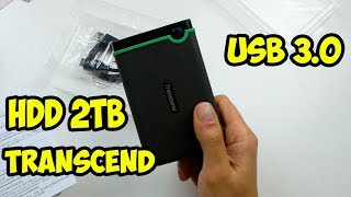 Transcend StoreJet 25M3S 1 TB (TS1TSJ25M3S) - відео 1