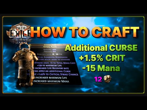 [METHOD NOT USABLE IN 3.14] - PoE: How to Craft - Crit Cyclone Chest (~11.5ex)