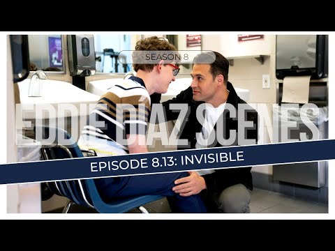 Eddie goes to his parents to look for Chris' things and he's too nice about it - 8x13 | Invisible