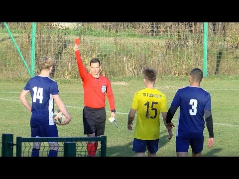 TS Tuchovia Tuchów vs  MLKS Polan Żabno - Skrót meczu